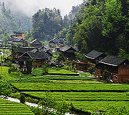 恩施州-咸丰县-黄金洞乡-麻柳溪村（茶海羌寨）