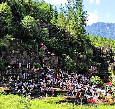 恩施州-恩施市-太阳河乡-梭布垭石林（女儿会）风景旅游区|4A