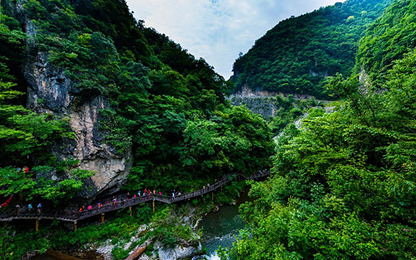 襄阳市-保康县-马桥镇-尧治河村·尧治河（尧帝神峡·三界洞天）风景旅游区|4A