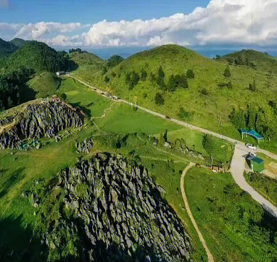 重庆市-石柱县-鱼池镇-千野草场（石芽石笋）风景旅游区|4a 