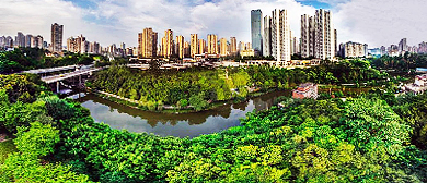 重庆市-渝北区-盘溪河公园
