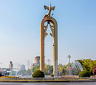 银川市-兴庆区-民族团结碑·广场（凤凰碑）