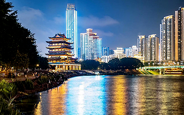 南宁市-西乡塘区-秀美邕江·邕州古韵（民生广场码头·畅游阁）风景旅游区|4A