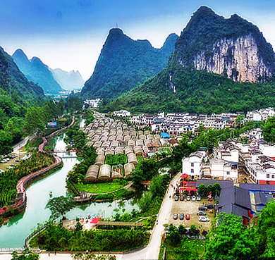 南宁市-马山县-古零镇-三甲屯（三甲攀岩小镇）风景旅游区