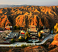 金昌市-永昌县-御山峡|唐|圣容寺塔|风景区