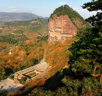 天水市-麦积区-麦积山国家地质公园·麦积山（|北魏-明|麦积山石窟）国家级风景名胜区|5A