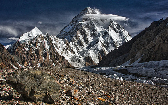 喀什地区-塔什库尔干县-喀喇昆仑山脉·乔戈里峰（世界第二高峰·K2·8611米）