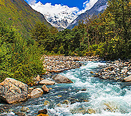 雅安市-石棉县-田湾乡·草科乡-贡嘎山·田湾河（仁宗海·界碑石）风景区