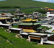 阿坝州-若尔盖县城-达扎寺镇·|清|达扎寺（达扎书院）