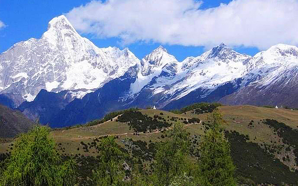 阿坝州-小金县-四姑娘山（四姑娘山国家地质公园·四姑娘山国家级风景名胜区·四姑娘山国家级自然保护区）风景旅游区|5A