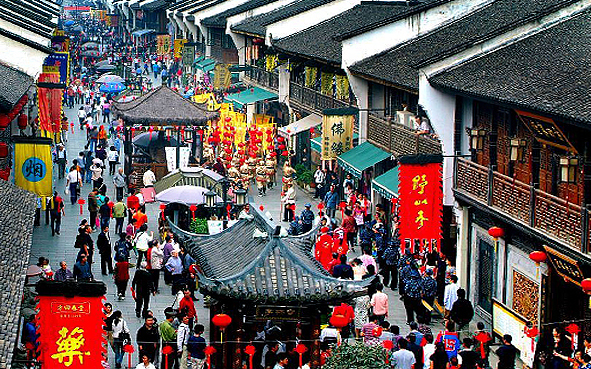 杭州市-上城区-河坊街（清河坊历史文化街区·商业步行街）风景旅游区|4A