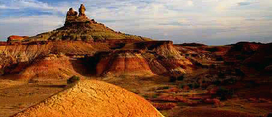 昌吉州-奇台县-奇台硅化木恐龙国家地质公园·国家沙漠公园（古尔班通古特沙漠·将军戈壁·奇台雅丹）风景旅游区