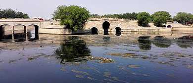 北京市-通州区-大运河（通惠河）八里桥（|明|永通桥·石道碑）