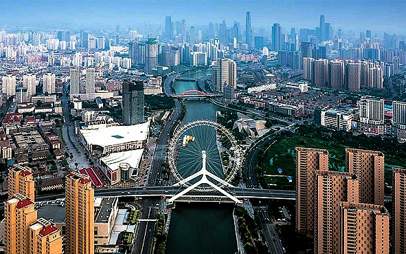 天津市-红桥区-大运河(北运河·南运河·海河)·三岔口·引滦入津纪念碑