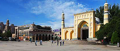喀什地区-喀什市-艾提尕尔（|明|艾提尕尔清真寺）民俗文化旅游区|4A