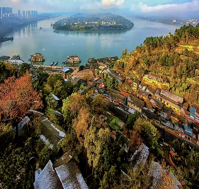 广安市-武胜县城-沿口镇·沿口古镇（嘉陵江）风景旅游区